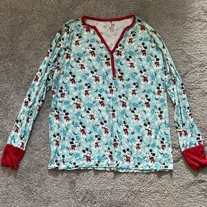 Christmas Disney Little Sleepies Women’s pajama top